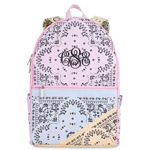 Bandana Patchwork Personalized Backpack