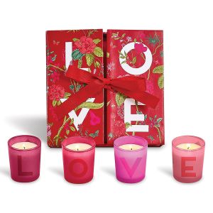Love Scented Candles Set