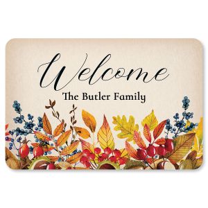 Fall Personalized Doormat