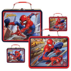 Spiderman Personalized Tin Lunch Box