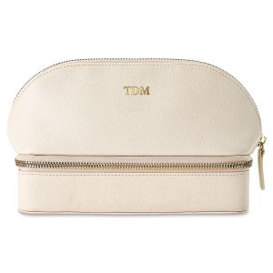 Dual Travel Jewelry Monogrammed Case