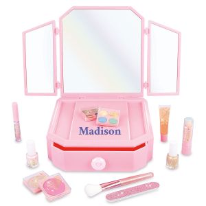 Personalized Mirrored Vanity & Cosmetic Set
