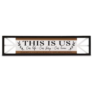 This Is Us Personalized Wall Décor Sign