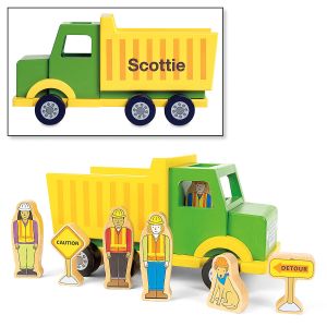 Magnetic Personalized Truck & Construction Crew by Jack Rabbit Creations