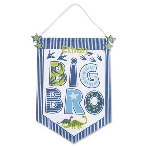 Big Bro Personalized Wall Banner