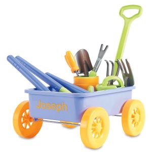 My First Gardening Set with Personalized Wagon
