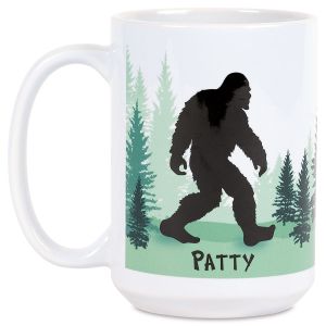 Black Sasquatch Personalized Mug