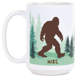 Brown Sasquatch Personalized Mug