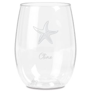 Star Fish Govino Sea Shell Personalized Wine Tumbler