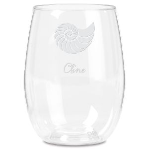 Scallop Govino Sea Shell Personalized Wine Tumbler