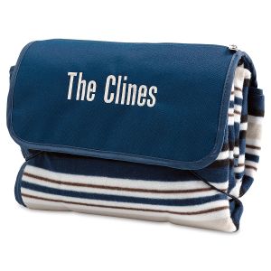 Outdoor Picnic Blanket and Personalized Tote