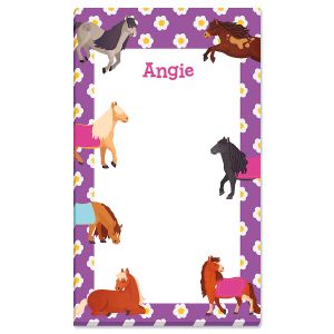 Horses Personalized Notepad