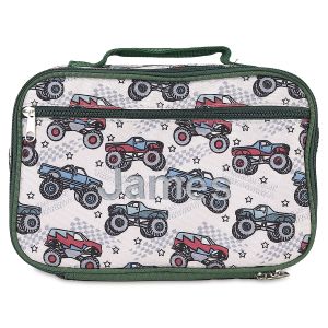 Monster Truck Personalized Lunch Tote - Name