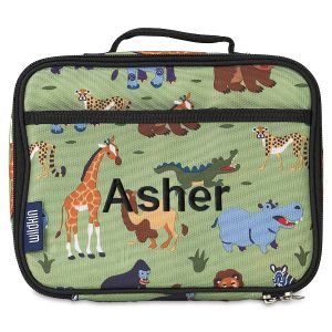 Wild Animals Personalized Lunch Tote