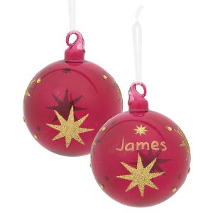 January Birthstone Ornament