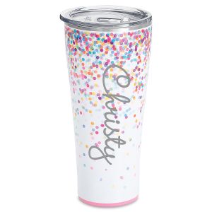 Confetti Swig Personalized Tumbler Mug