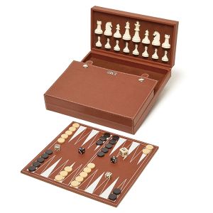 Bryson Backgammon and Chess Personalized Set