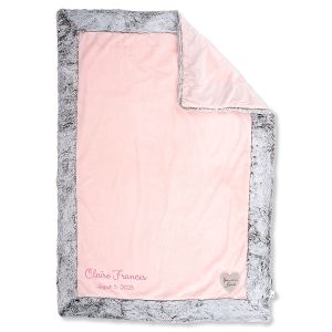 Pink You Are So Loved Baby Blanket 