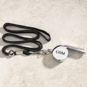 Monogrammed Coaches Whistle