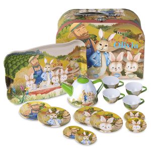 Peter Rabbit Personalized Tea Set