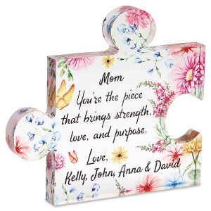 Mother's Day Personalized Puzzle Piece - 5 Lines
