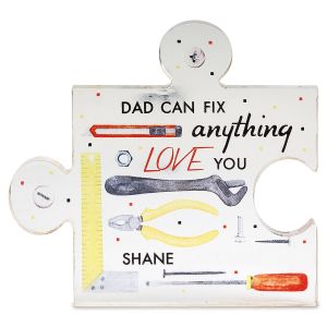 Father's Day Personalized Puzzle Piece - 2 Lines