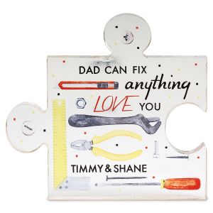 Father's Day Personalized Puzzle Piece - 3 Lines
