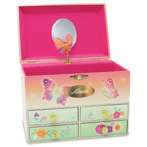 Butterfly Personalized Music Box