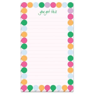 You Got This Dots Notepad