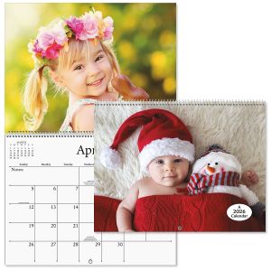 Classic Personalized 2026 Photo Calendar
