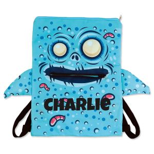 Blue Personalized Trick or Treat Backpack