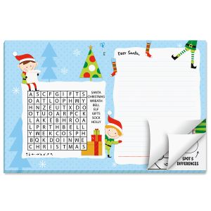 Christmas Activity Placemat Pad