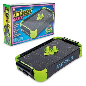 Neon Tabletop Air Hockey Personalized Game