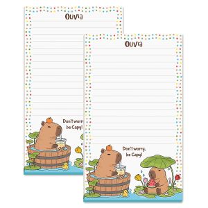 Capybara Personalized Notepad