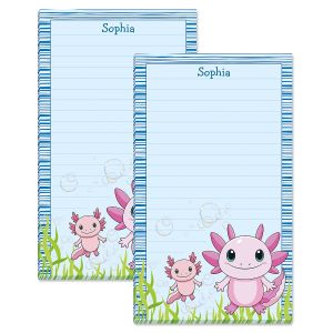 Axolotl Personalized Notepad