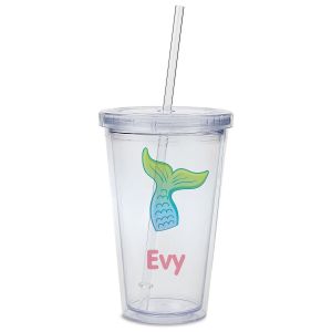 Mermaid Tail Personalized Beverage Cup