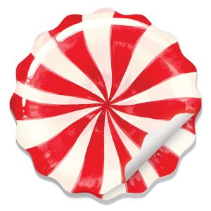 Holiday Peppermint Paper Placemat Pad