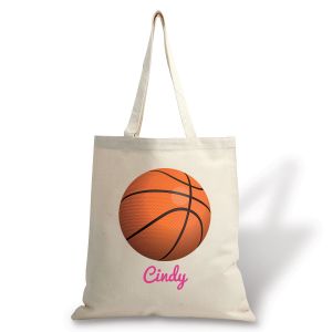 Basketball Personalized Tote