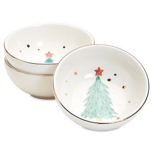 Christmas Tree Tidbit Bowls