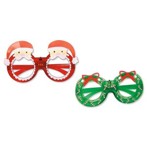 Holiday Cheer Light Up Novelty Glasses