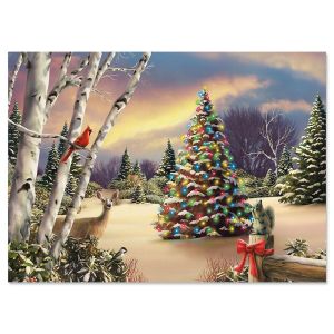 Innocent Light Religious Christmas Cards