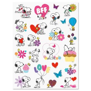 PEANUTS® Love & Heart Stickers