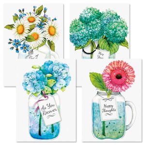 Mason Jar Get Well Cards