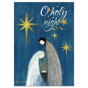 O Holy Night Religious Christmas Cards