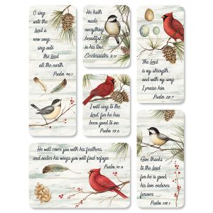 Winter Bird Magnets