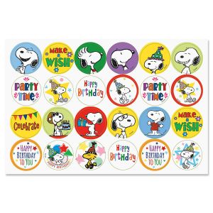 PEANUTS® Birthday Seals