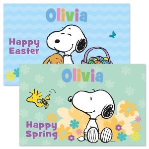 PEANUTS® Easter Personalized Kids' Placemat