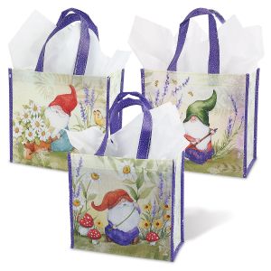 Gnome Medium Tote Bags