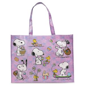 PEANUTS® Easter Large Shopping Tote Bag