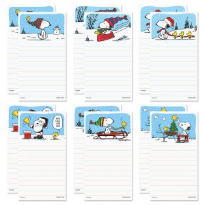 PEANUTS® Holiday Magnetic Shopping List Pads